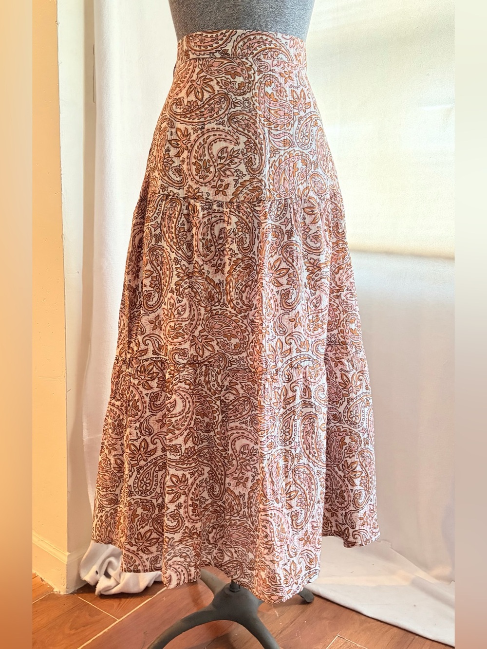 Minkpink Jedda drop-waist boho skirt